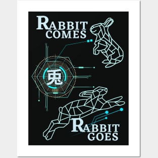 Rabbit Comes Rabbit Goes: Cyber Rabbit 2 Posters and Art